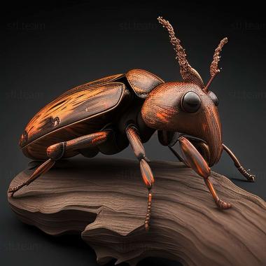 3D model Cantharis sucinokotejai (STL)